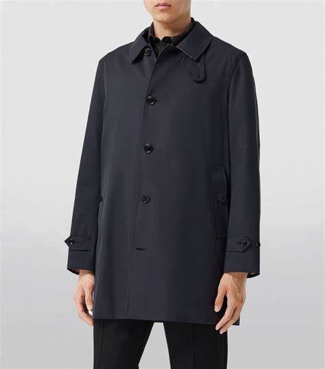 burberry car coat navy|Burberry gabardine car coat.